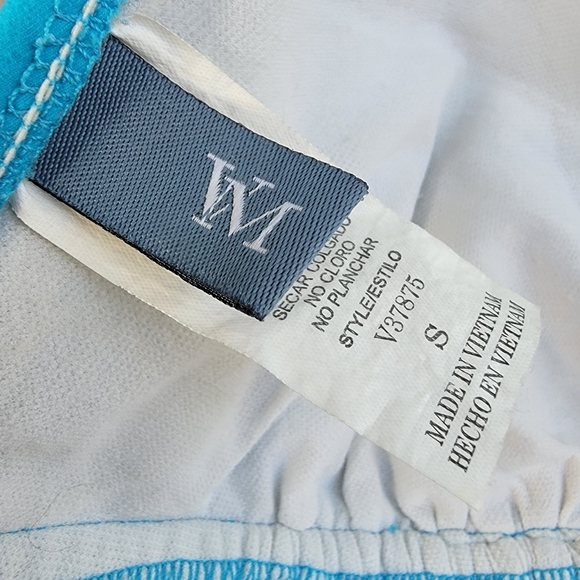 V M ♡ NWOT Absolutely Gorgeous 2pc Cerulean Blue Halter Bikini Swimsuit S - Picture 15 of 17